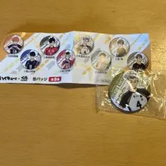 ハイキュー!!×くら寿司 ビッくらポン 缶バッジ 木兎光太郎