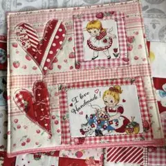 鍋敷き、pot mat、パッチワーク、ハンドメイド