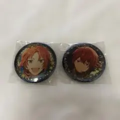 あんスタ 月永レオ 朱桜司 缶バッジセット 汚れあり - メルカリ