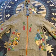 トイストーリーパーカー グレー　ディズニー