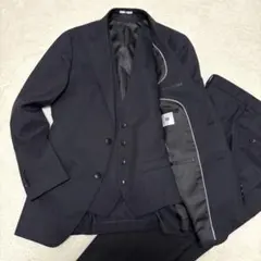 スーツベスト ブラック