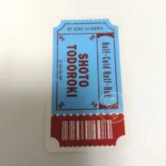 ヒロアカ ダイカットステッカー シール 轟焦凍2