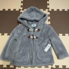 新品　フード付き グレー アウター
