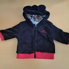 土日限定❗ミッキーマウスなりきり フリース パーカー 耳付き