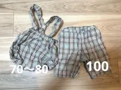 ブランシェス・きょうだいおそろいボトムスセットのサムネイル