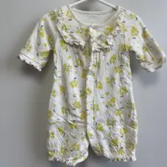 花柄　ツーウェイ・ドレスオール