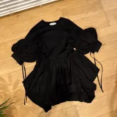 美品‼︎ENFOLD ブラック チュニック 38 中古・古着通販】ENFOLD (エンフォルド) チュニック ブラック