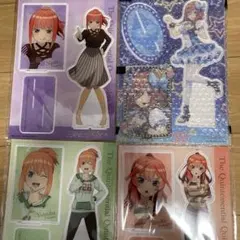 五等分の花嫁　アクリルスタンド　TSUTAYA　三玖 二乃 四葉 五月　他