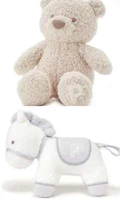 gelato pique クマ ポニー ぬいぐるみ ラトル