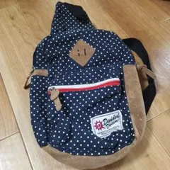 Divided ドット柄 ボディバッグ