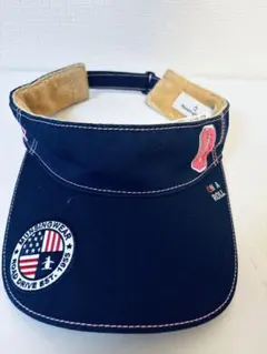Munsingwear ネイビー バイザー