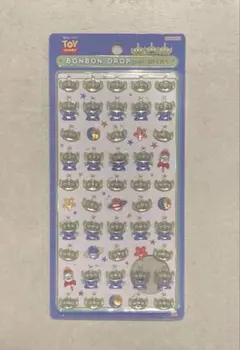 【正規品】ボンボンドロップ シール リトルグリーンメン エイリアン