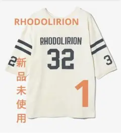 ロドリリオンRHODOLIRION DAMAGED FOOTBALL TEE 1