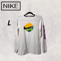 NIKE ナイキ JUST DO IT. 長袖 カットソー ロンT 秋服 春服