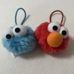 【USJ 限定】【美品】エルモ＆クッキーアンドモンスター　ヘアゴム