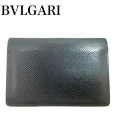ブルガリ BVLGARI カードケース 名刺入れ レザー 黒のサムネイル