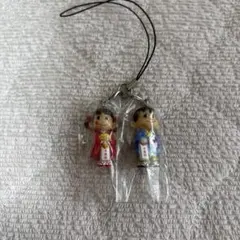 不二家 ペコちゃん ポコちゃん 七五三 千歳飴　ストラップ