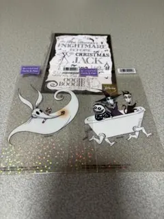 ナイトメア・ビフォア・クリスマス ポストカード シール Disney ディズニー
