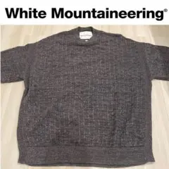 美品　white mountaineering ニットGRY WM2471602