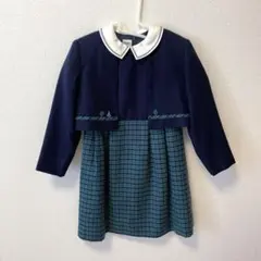 ファミリア入学式卒園式　120 ワンピースとジャケット