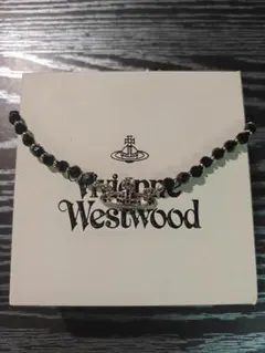Vivienne Westwood ブラックビーズ オーブ ネックレスのサムネイル