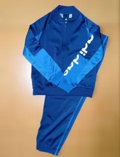 adidas ネイビー ジャージ 上下 セット
