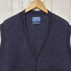 PENDLETON／60sヴィンテージ／100% VIRGIN WOOLベスト Vintage 50s 60s PENDLETON 100% Virgin Wool Vest Size 8 Yellow