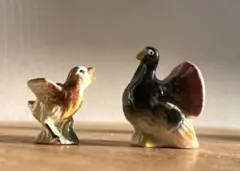 鳥の置物(2つ)