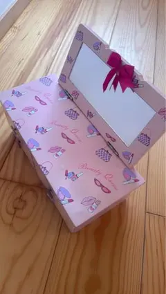 ジュエリー収納ボックス ミラー付き