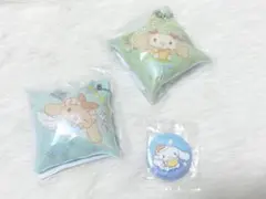 シナモロール くら寿司コラボ クッションチャーム 缶バッジ