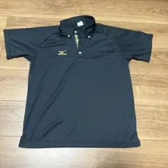 MIZUNO ポロシャツ ブラック メンズ S
