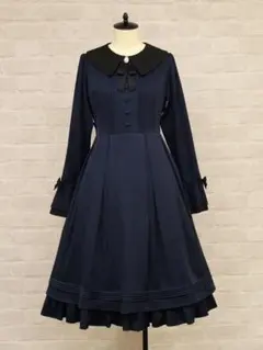 Amavel クラシカルラメストライプミディ丈ワンピース Amavel クラシカルラメストライプミディ丈ワンピース - メルカリ