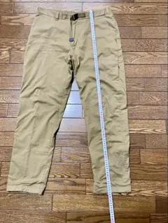 ユニクロUNIQLOヒートテックウォームイージーパンツ　カーキ　M 暖パン