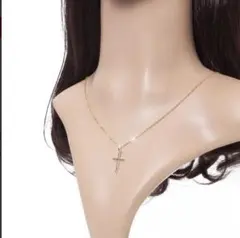 Tommy様専用　ユニセックス　ネックレス　ゴールド　シンプル　クロス　十字架