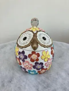 フクロウ　置物