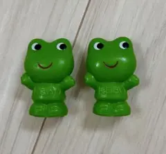 コルゲンコーワのケロちゃん指人形　昭和レトロ　ノベルティグッズ　2体セット