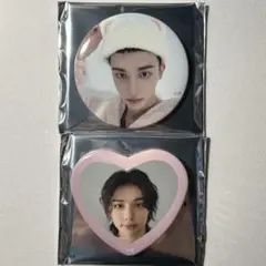 Straykids ヒョンジン SKZOO 展示会 ランダム 缶バッチ 2種