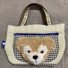 【新品】ディズニーシー正規品　ダイカットダッフィーミニトートバッグ　お弁当バック