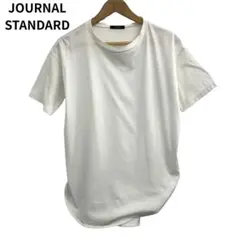 ジャーナルスタンダード　ホワイト　丸首　S シンプル　無地　Tシャツ　大きめ