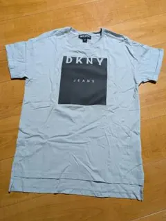 美品✨️DKNY JEANS ロゴプリント Tシャツ グレー Mサイズのサムネイル