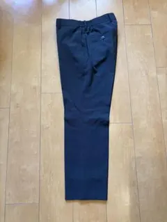 夏用薄手ポリエステル　ダークグレー スラックス