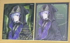 シルバー　ツイステ　式典服　色紙