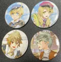 ルーンファクトリー5 缶バッジ 4個セット まとめ売り アニメイト 購入特典