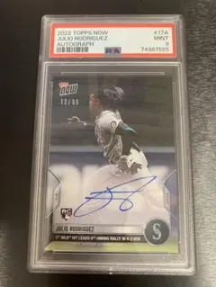 フリオ　ロドリゲス直筆カード 99枚限定 フリオ ロドリゲス 直筆サイン ルーキーカード 2022