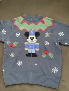 リルリンリン セーター 紺 ディズニー クリスマス