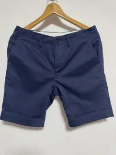 【美品】KIFFE キッフェ チノ ショートパンツ ネイビー 30のサムネイル
