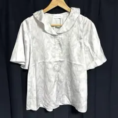 SNIDEL HOME サテンパジャマ 半袖 トップスのサムネイル