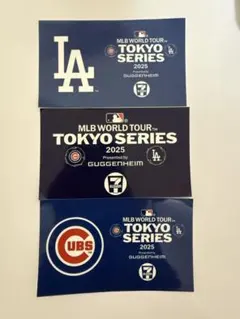 MLB TOKYO SERIES 2025 ステッカー 3枚セット