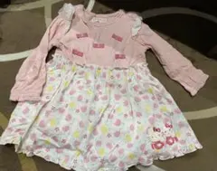 クーラクール ハローキティ ワンピース　90 サンリオコラボ