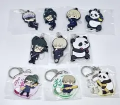 呪術廻戦 五条悟 狗巻棘 パンダ 禪院真希 ラバスト アクキー JUJUTSU